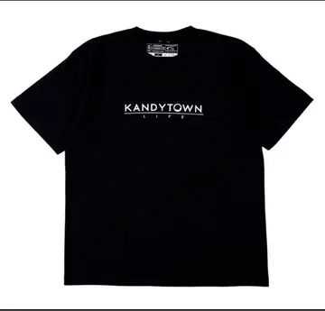 KANDYTOWN 블랙 T셔츠 XL