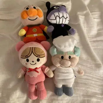호빵맨 프리티 빈즈 4체 세트