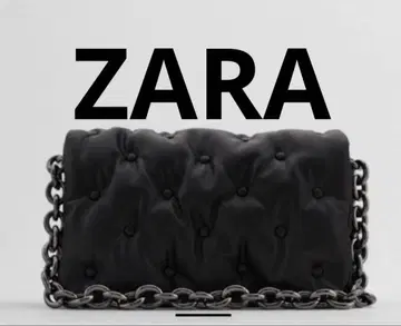 [ 새상품 ] ZARA 클러치 숄더 팩 체인