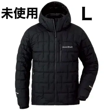 몽벨 이그니스 다운 후드티 블랙 L 택 포함 고어텍스