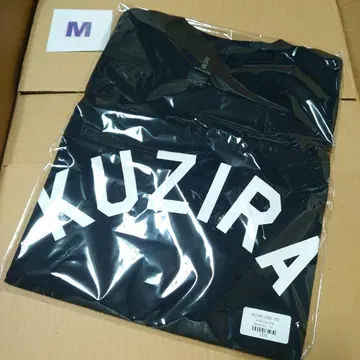 KUZIRA [ 로고 티셔츠 ( 블랙 ) ] M 사이즈