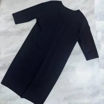 ANAYI 아나이 고급 포멀 원피스 다크 네이비 일본제 7부 소매