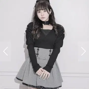 pium 피움 초커 벨트 티셔츠