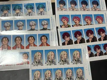 카리스마 증명사진풍 스티커 세트