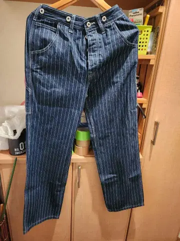 Gronkwo MFG. CO. 스트라이프 카고 팬츠 M