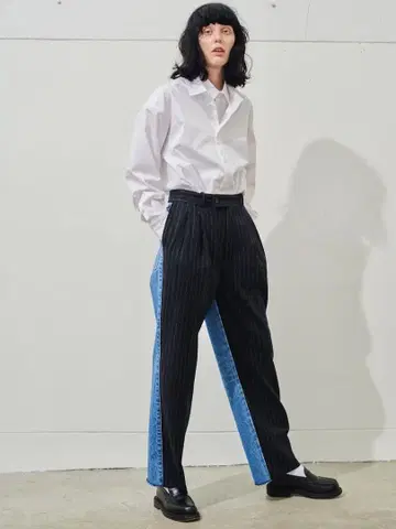 INSCRIRE 하이브리드 데님 팬츠