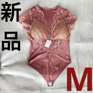새상품 핑크 바디수트 패드 포함 M 사이즈