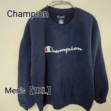 z106 [Champion] 맨투맨 트레이닝복 (남성용 1XL) 네이비