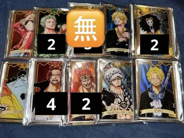 ONEPIECE 스탯 카드 15장