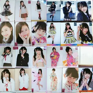 NMB48 쿠시로 리나 브로마이드 묶음 판매 월별 랜덤 회장 컴프 23장