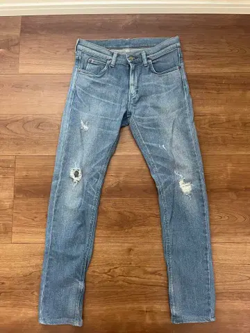 Lee 라이트 블루 슬림핏 데님