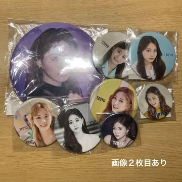 TWICE 쯔위 캔뱃지 세트