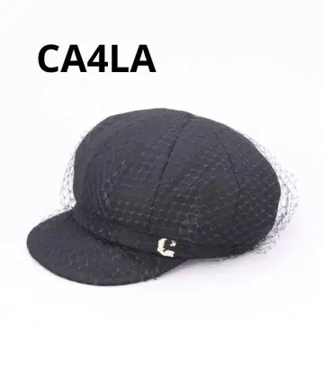 CA4LA PETER 캐스킷 튤 모자 카시라