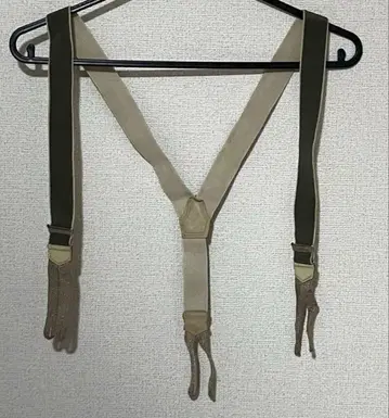빈티지 브레이시스 서스펜더