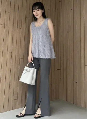 프레이 아이디 프론트 슬릿 팬츠 FWFP242205 여성용