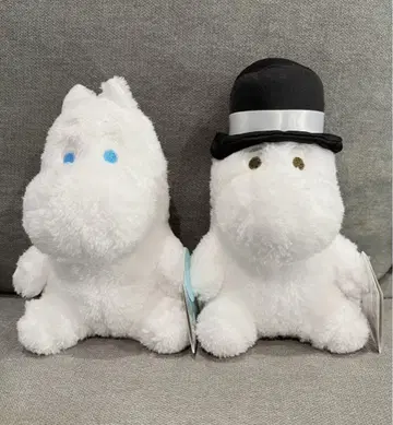 MOOMIN 반짝반짝 봉제 인형 무민 무민 아빠 2종 세트
