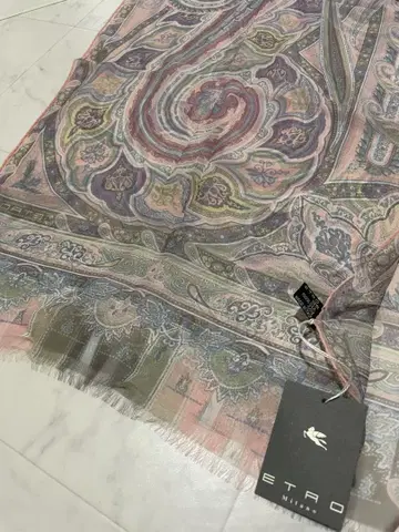 ETRO 페이즐리 무늬 스톨