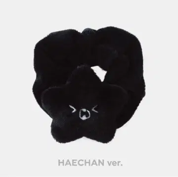NCT 127 서울 네이비 굿즈 블랙 불가사리 스크런치 해찬