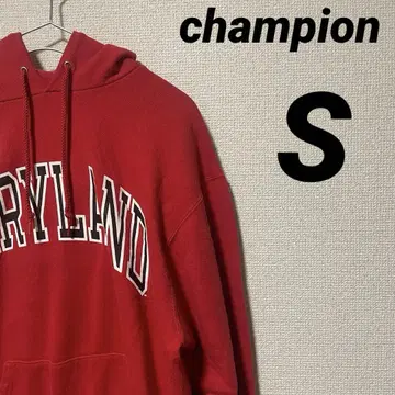 champion 챔피온 후드티 칼리지 후디 구제 의류 S 빨간색