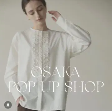 ohga 프릴 블라우스 새상품급