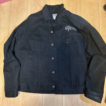 Lee 블랙 데님 자켓 XL 빈티지