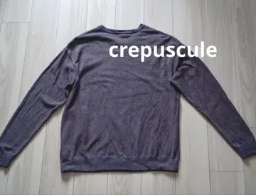 crepuscule 니트 스웨터 퍼플