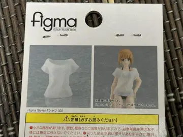 figma styles 티셔츠 화이트 피규어 액세서리 의상 1/12