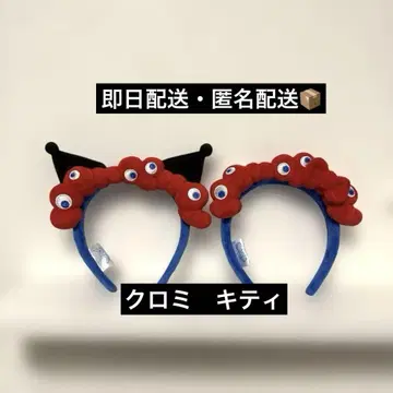 간사이 오사카 엑스포 미야쿠미야쿠 머리띠 산리오 쿠로미 키티