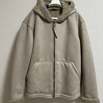 ZARA 베이지 보아 자켓