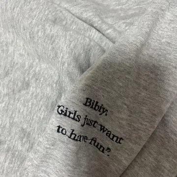 bibiy. 맨투맨 그레이