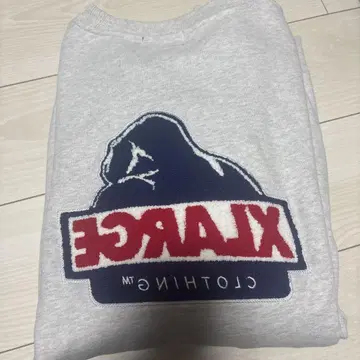 XLARGE 그레이 맨투맨
