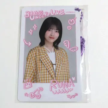 하야시 루나 개별 카드 키링 39th 언더 라이브 안다라 랜덤