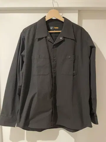 BLUCO 워크 셔츠 블랙 XL
