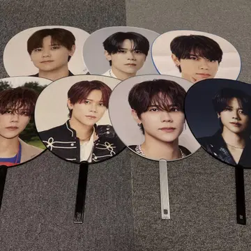 INI 후지마키 쿄스케 부채 7개 세트