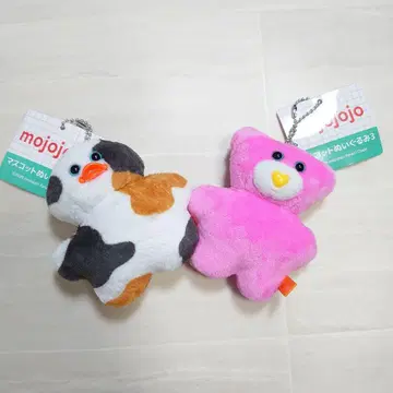 모조조조 마스코트 봉제 인형 키링