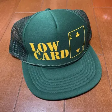 LOW CARD 메쉬 캡 그린 컬러