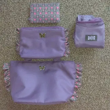 [ 미사용 ] 안나수이 토트백 에코백 파우치 3종 세트 ANNASUI