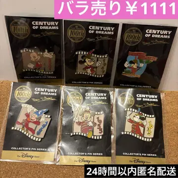 디즈니 스토어 한정판 핀 배지 탄생 100주년 미키마우스