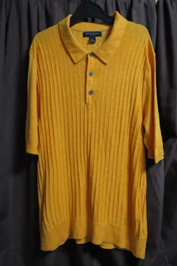 바나나리퍼블릭 실크 린넨 스웨터 피케 셔츠