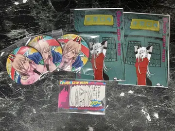 체인소 맨 파워 컬렉션 캔뱃지 아트 코스터 스티커