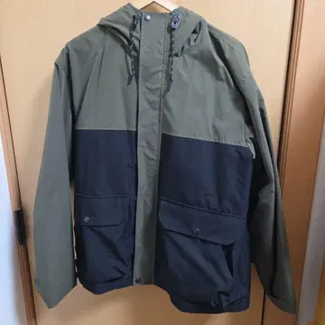 GU 마운틴 후드티 올리브 x 블랙 XL