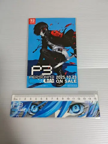 TGS2025 P3R 시유 특전 (컷인 스케일, 스티커), 쇼핑백