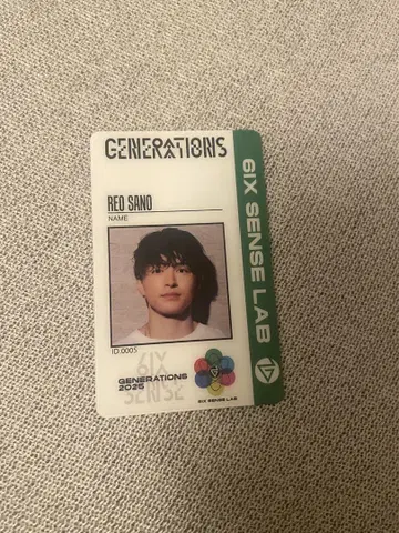 GENE 6IX SENSE 업그레이드 굿즈 사노 레오