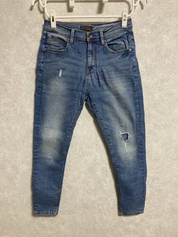 자라 데미지 진 스트레치 진 스키니 진 남성용 31