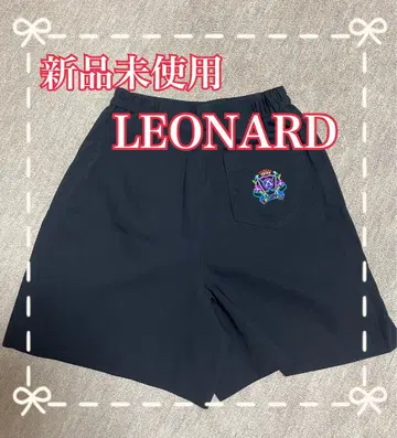 [ LEONARD SPORT ] 미사용 새상품 블랙 큐롯 스커트