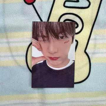 TXT 수빈 MOAZONE 팬미팅 팬 라이브 회장 한정판 트레이딩 카드