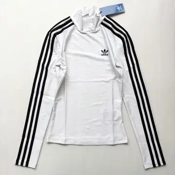 미사용 새상품 아디다스 adidas 긴팔T셔츠 화이트 S 아디컬러