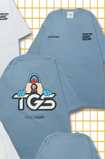tgs2025 vaultroom 티셔츠 B 파랑 M