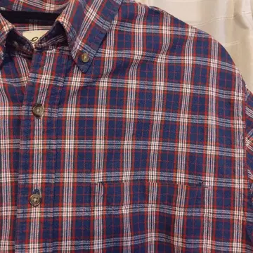 빈티지 화이트 택 Eddie Bauer 코튼 셔츠 사이즈 S