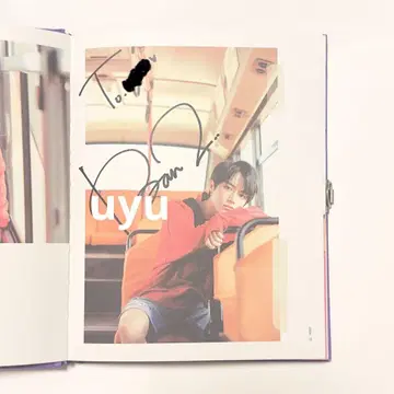 TXT 범규 친필 사인 ETERNITY